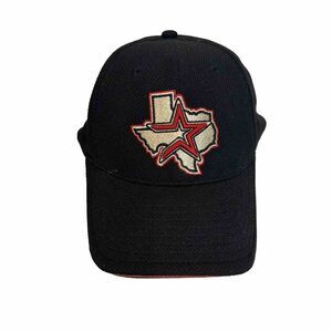 Vintage Houston Astros New Era Fitted Hat‎ Size Medium - Large Navy Blue